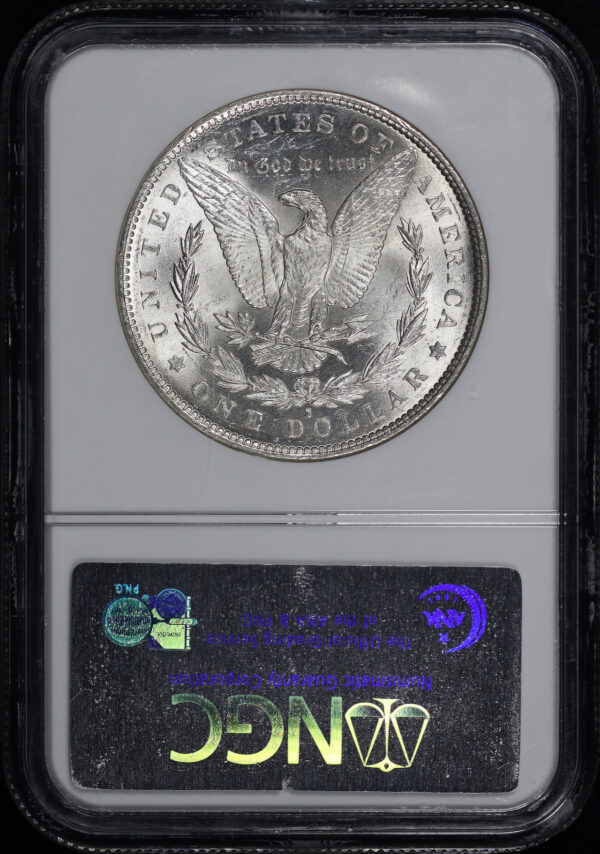 Reverse of this 1891-S Morgan Dollar NGC MS-64