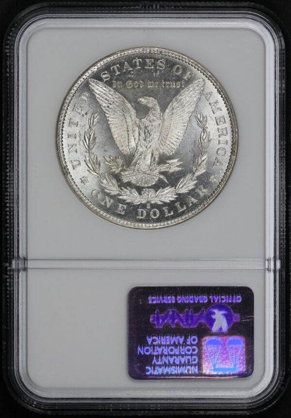 Reverse of this 1891-S Morgan Dollar NGC MS-64