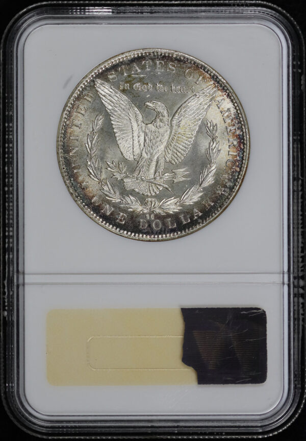 Reverse of this 1892-CC Morgan Dollar NGC MS-64