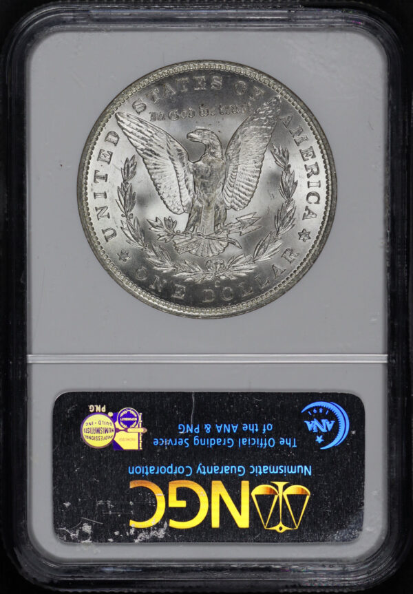 Reverse of this 1892-O Morgan Dollar NGC MS-62