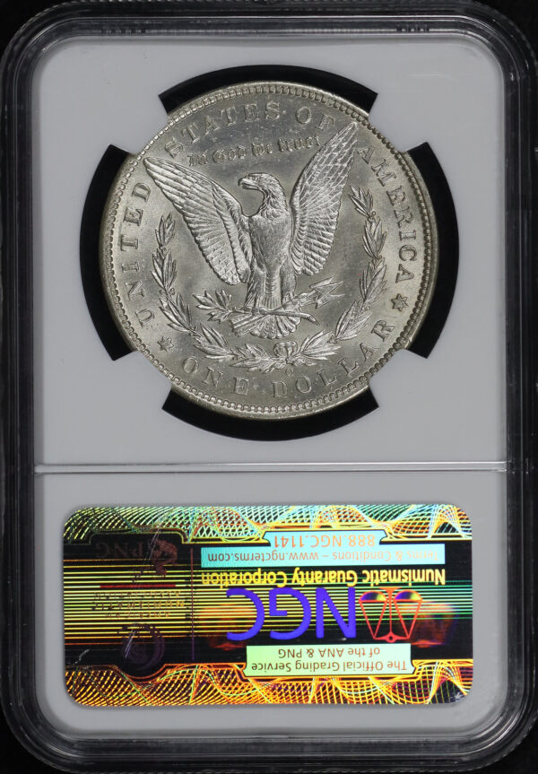 Reverse of this 1892-O Morgan Dollar NGC MS-63