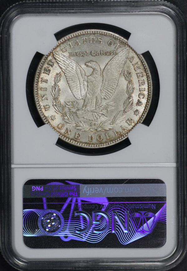 Reverse of this 1892-O Morgan Dollar NGC MS-64