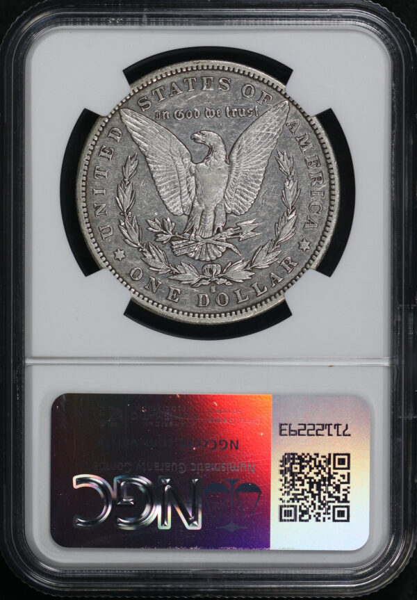 Reverse of this 1892-S Morgan Dollar NGC VF-35