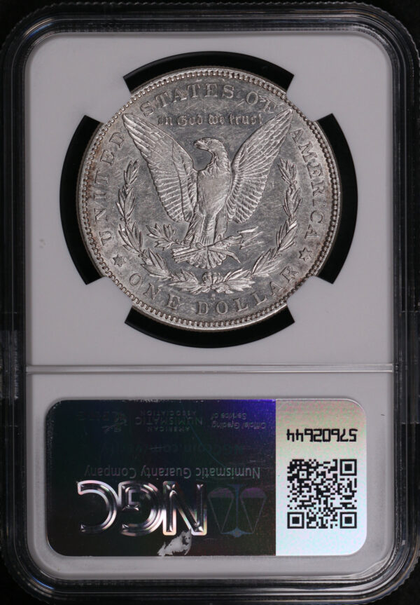 Reverse of this 1892-S Morgan Dollar NGC AU-50