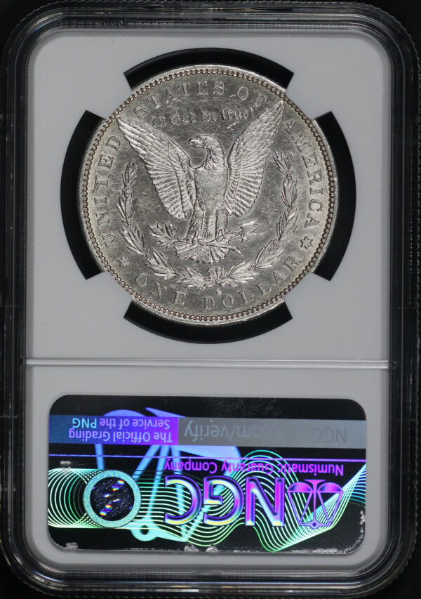 Reverse of this 1892-S Morgan Dollar NGC AU-50