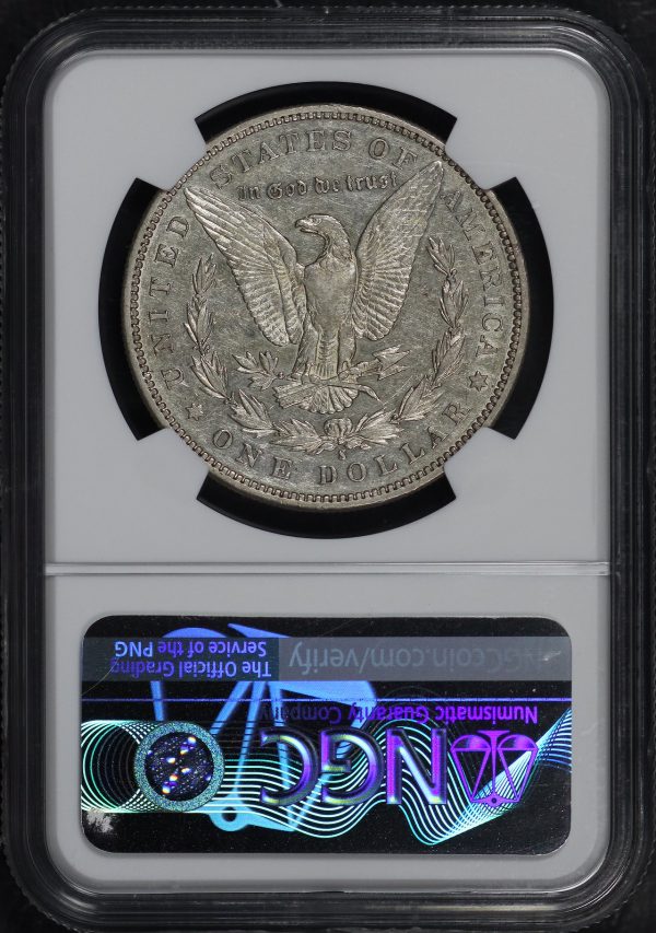 Reverse of this 1892-S Morgan Dollar NGC AU-53