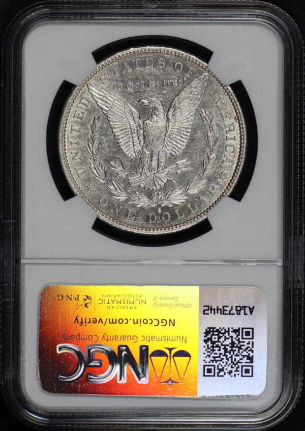 Reverse of this 1892-S Morgan Dollar NGC AU-53
