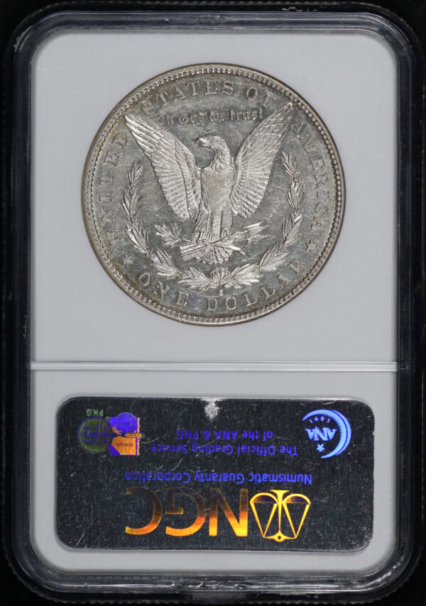 Reverse of this 1892-S Morgan Dollar NGC AU-55
