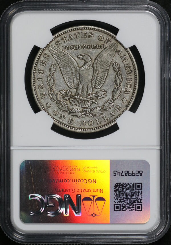 Reverse of this 1893 Morgan Dollar NGC XF-40