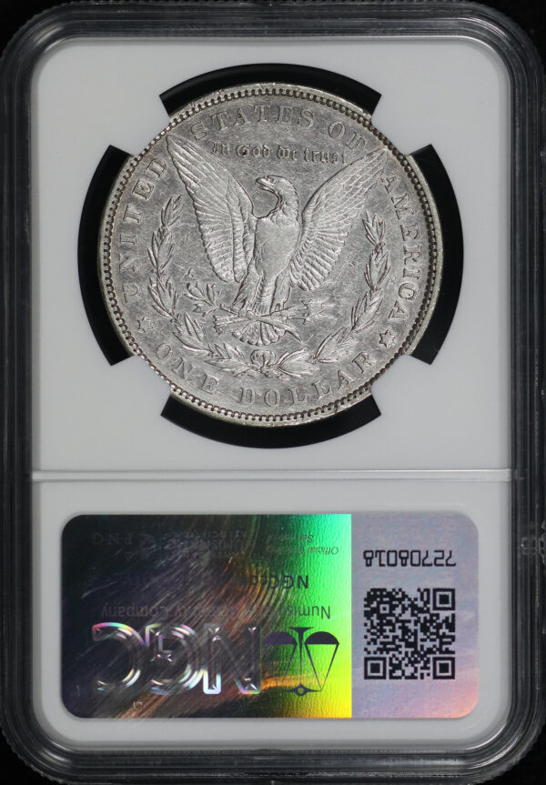 Reverse of this 1893 Morgan Dollar NGC XF-40