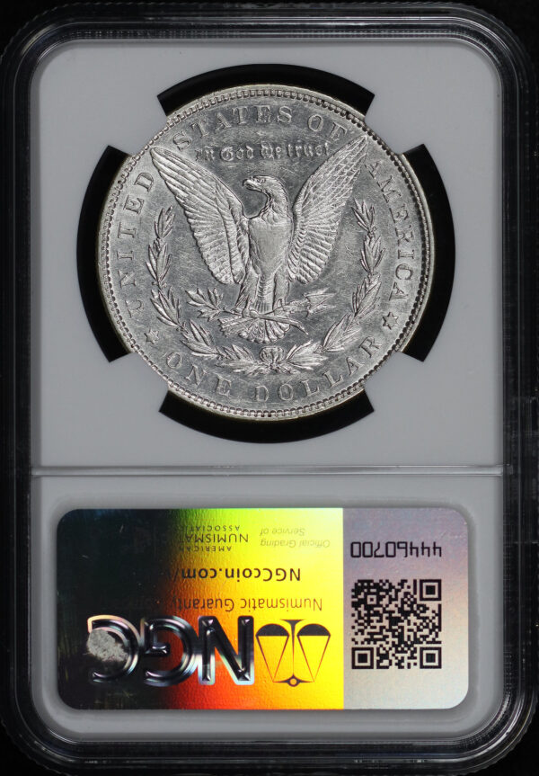 Reverse of this 1893 Morgan Dollar NGC XF-45