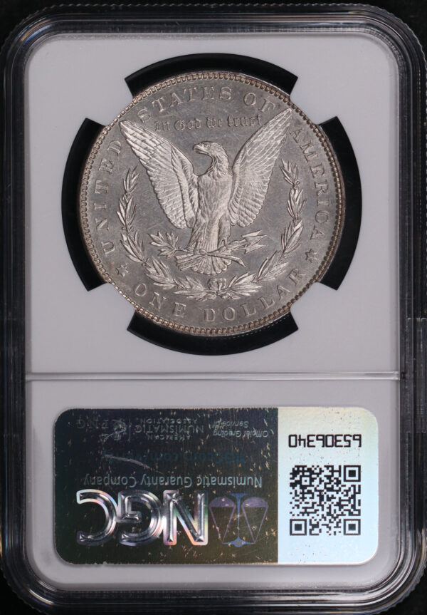 Reverse of this 1893 Morgan Dollar NGC MS-61 PL