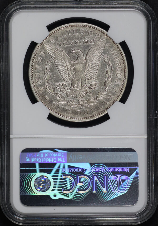 Reverse of this 1893-CC Morgan Dollar NGC VF-35