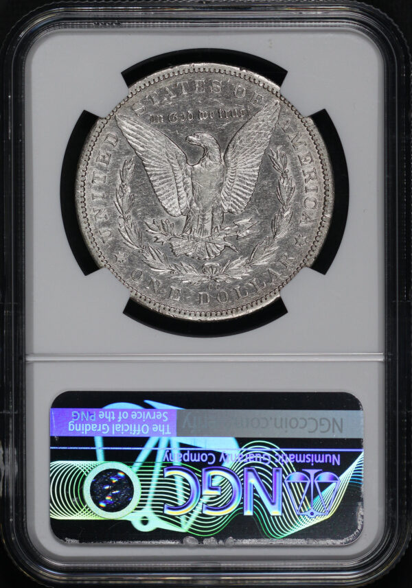 Reverse of this 1893-CC Morgan Dollar NGC XF-45