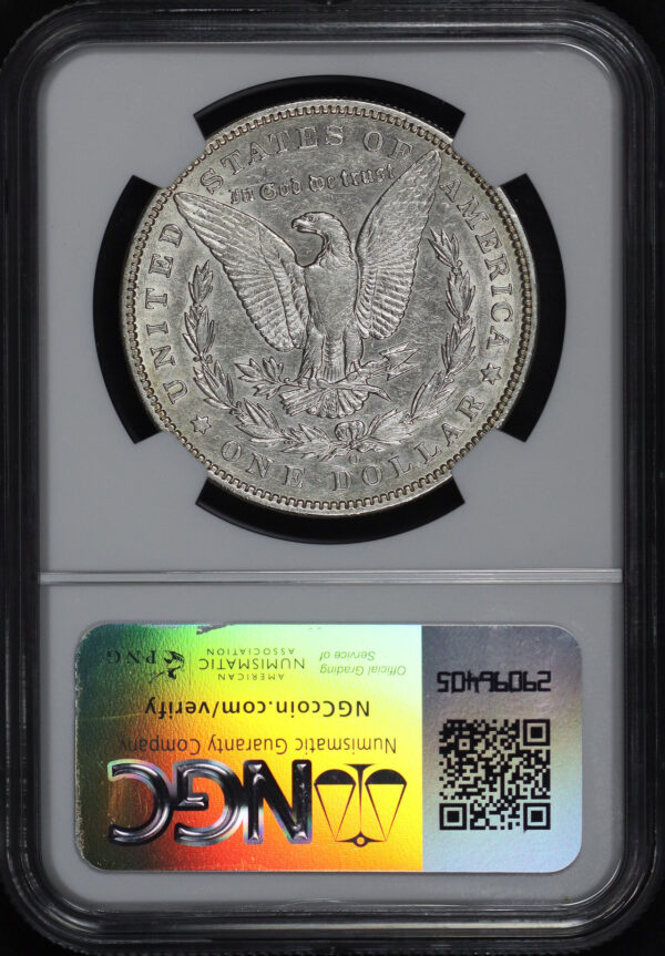 Reverse of this 1893-O Morgan Dollar NGC XF-45