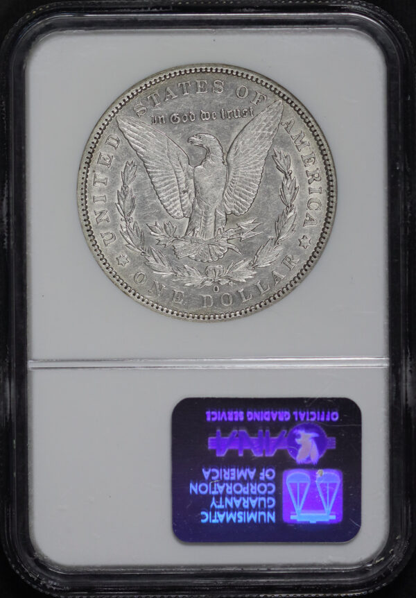Reverse of this 1893-O Morgan Dollar NGC XF-45