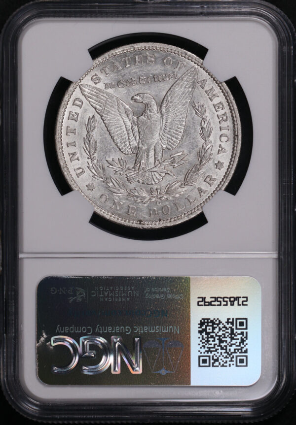 Reverse of this 1893-O Morgan Dollar NGC AU-53