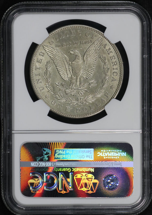 Reverse of this 1893-O Morgan Dollar NGC MS-55