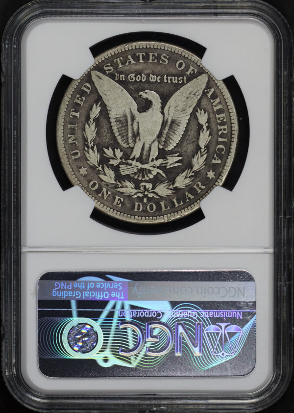 Reverse of this 1893-S Morgan Dollar NGC G-4