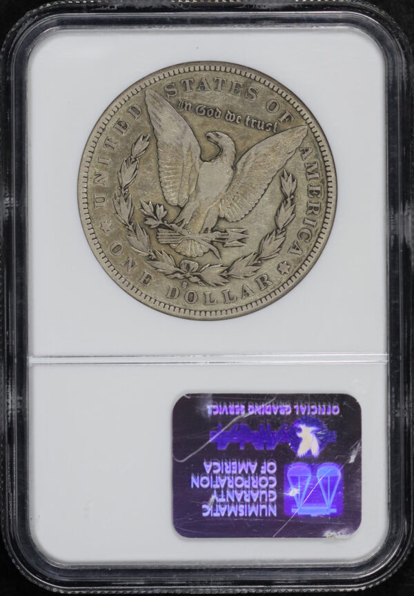 Reverse of this 1893-S Morgan Dollar NGC F-12