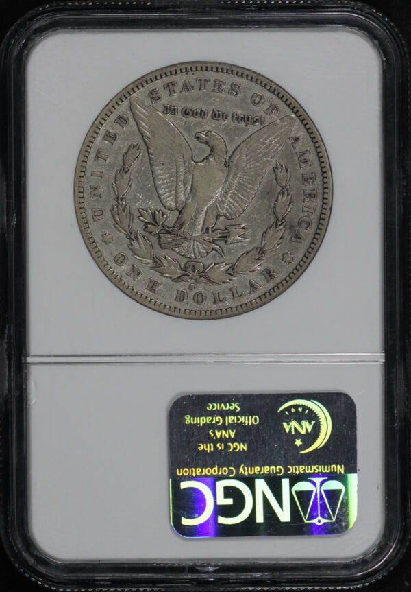 Reverse of this 1893-S Morgan Dollar NGC F-15