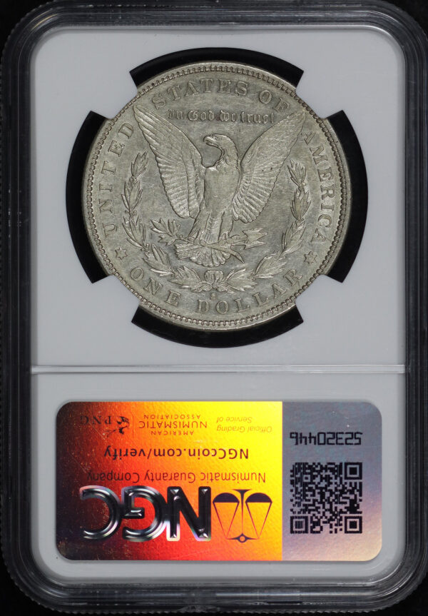 Reverse of this 1893-S Morgan Dollar NGC XF-40