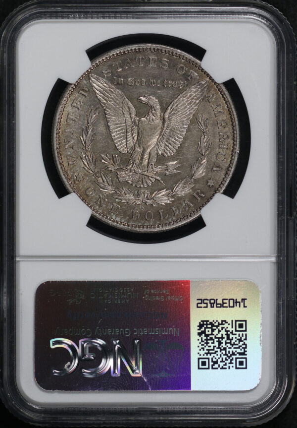 Reverse of this 1893-S Morgan Dollar NGC AU-50