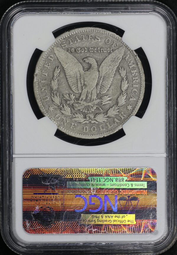 Reverse of this 1894 Morgan Dollar NGC G-6