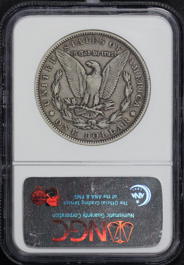 Reverse of this 1894 Morgan Dollar NGC VF-35 CAC