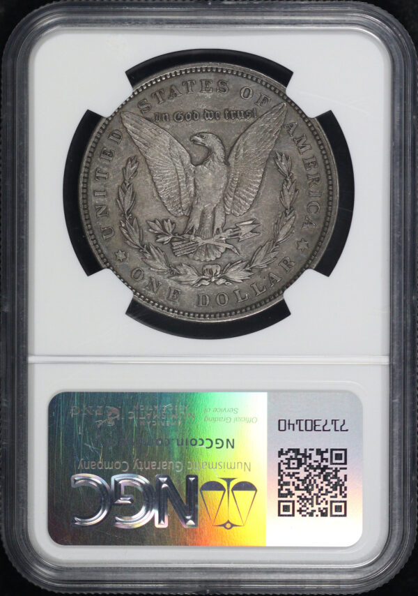Reverse of this 1894 Morgan Dollar NGC XF-40