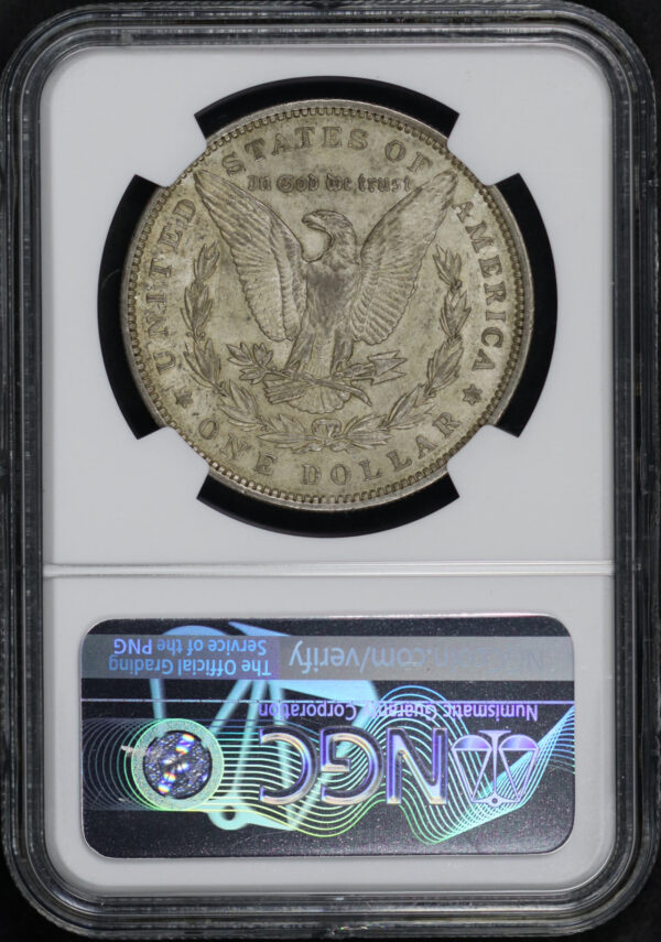 Reverse of this 1894 Morgan Dollar NGC XF-45