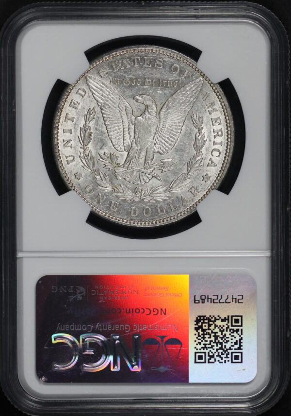 Reverse of this 1894 Morgan Dollar NGC AU-53