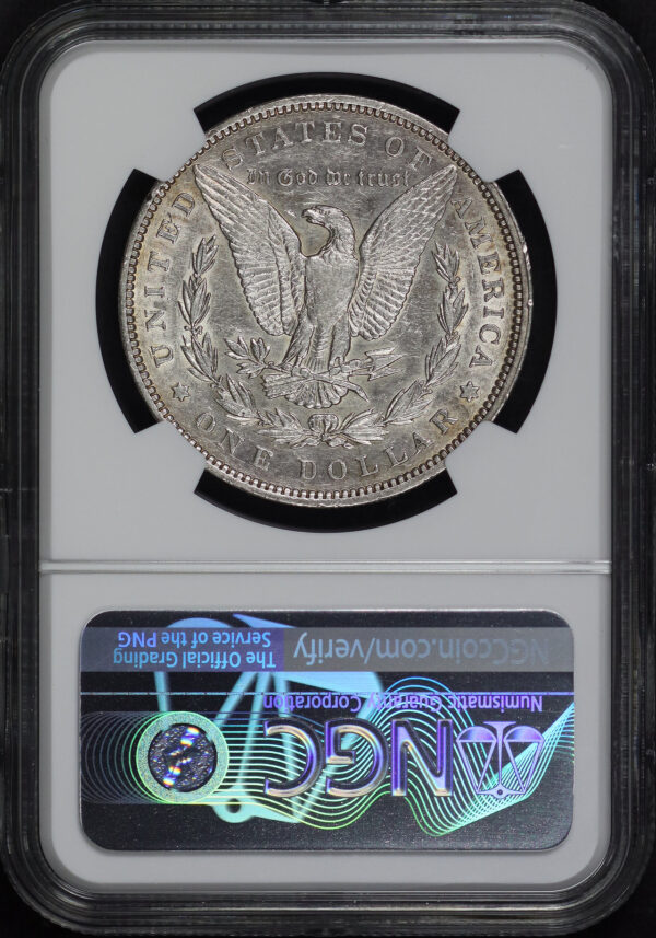 Reverse of this 1894 Morgan Dollar NGC AU-53