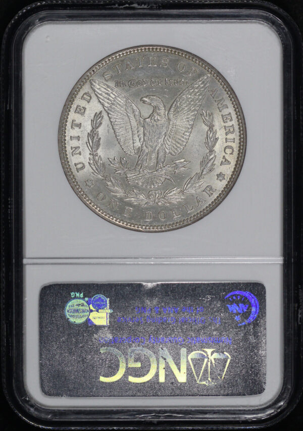 Reverse of this 1894 Morgan Dollar NGC AU-58