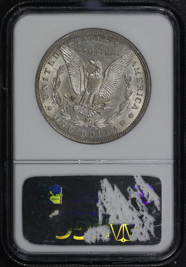 Reverse of this 1894 Morgan Dollar NGC AU-58