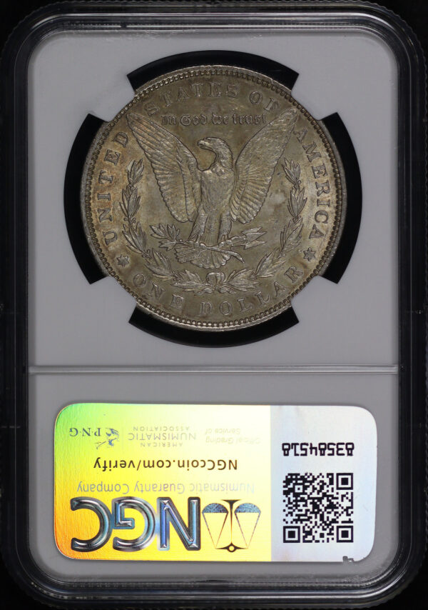 Reverse of this 1894 Morgan Dollar NGC MS-61
