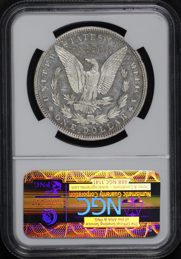 Reverse of this 1894 Morgan Dollar NGC MS-60 PL