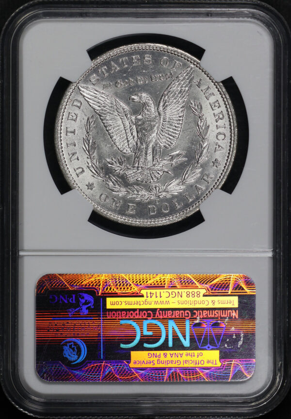 Reverse of this 1894-O Morgan Dollar NGC MS-61