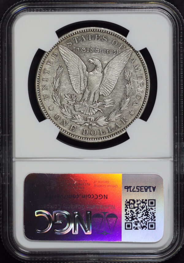 Reverse of this 1894-S Morgan Dollar NGC XF-40