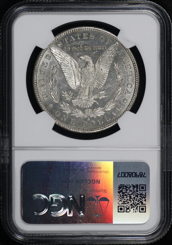 Reverse of this 1894-S Morgan Dollar NGC MS-60