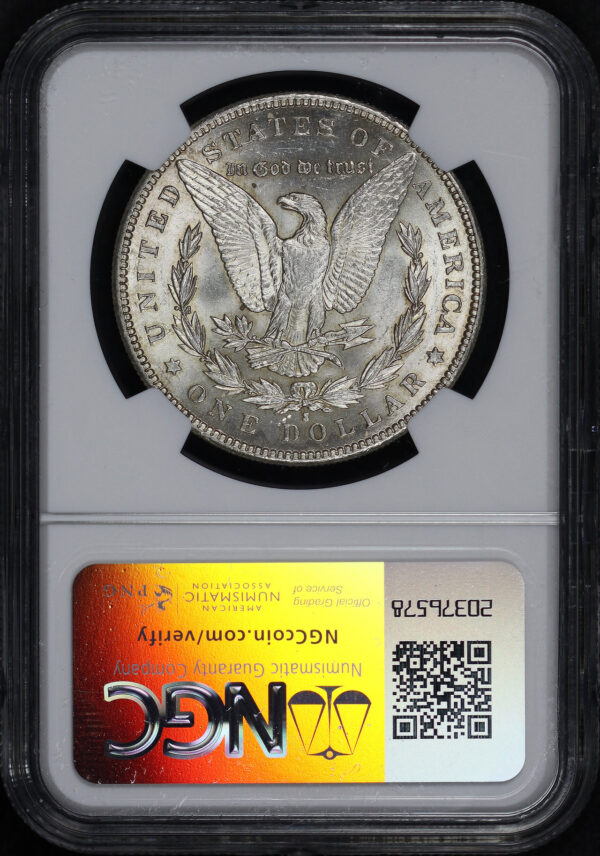 Reverse of this 1894-S Morgan Dollar NGC MS-61