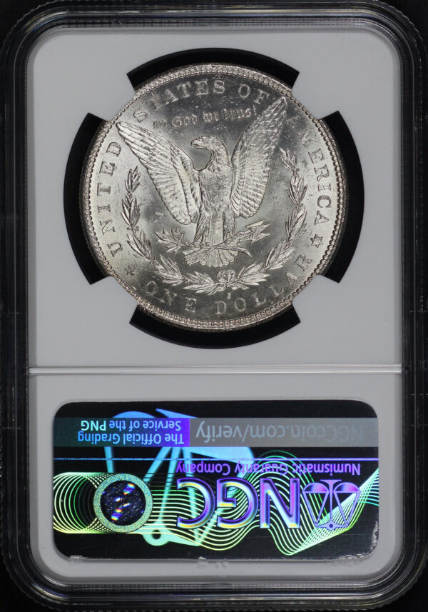 Reverse of this 1894-S Morgan Dollar NGC MS-62