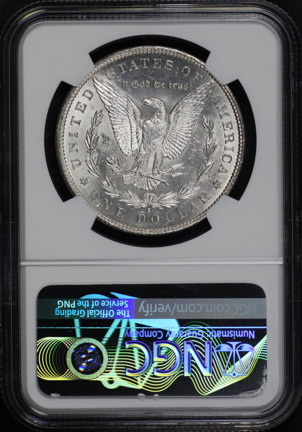 Reverse of this 1894-S Morgan Dollar NGC MS-62