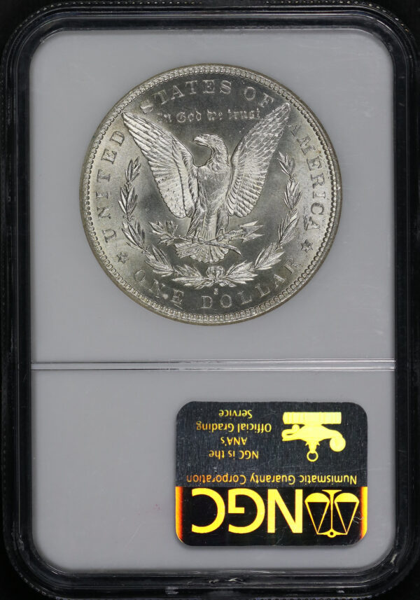 Reverse of this 1894-S Morgan Dollar NGC MS-63