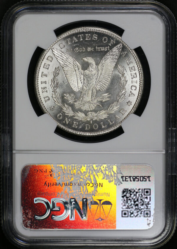 Reverse of this 1894-S Morgan Dollar NGC MS-64