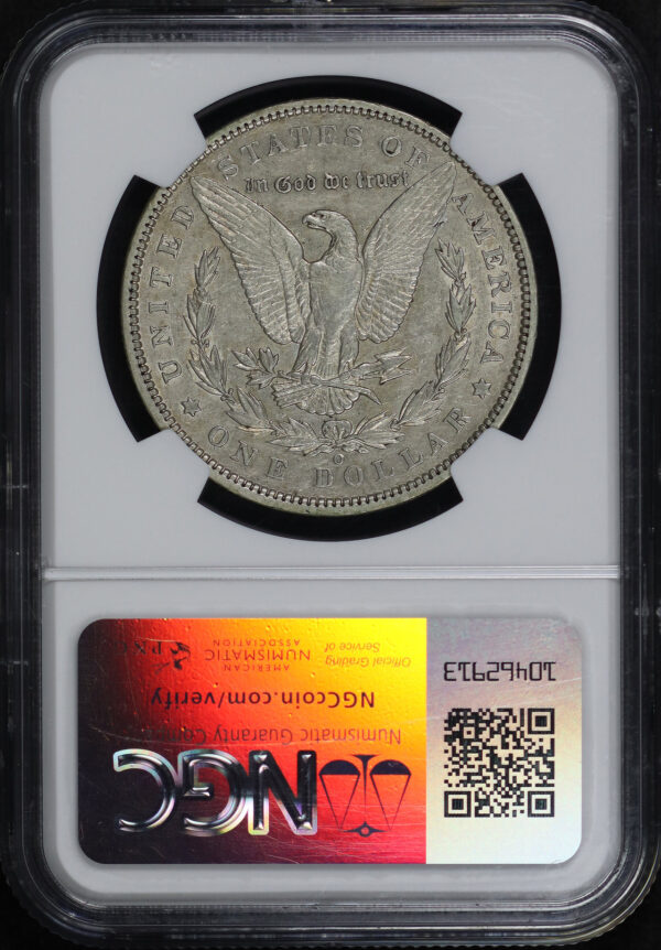 Reverse of this 1895-O Morgan Dollar NGC XF-45