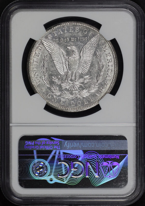 Reverse of this 1895-O Morgan Dollar NGC AU-53