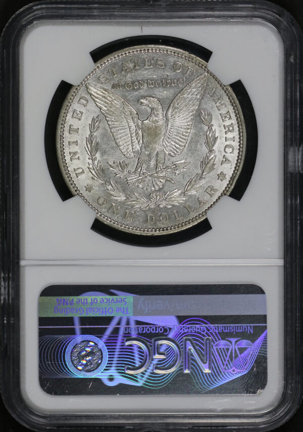 Reverse of this 1895-O Morgan Dollar NGC AU-55