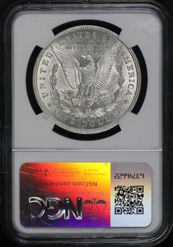 Reverse of this 1895-O Morgan Dollar NGC AU-55