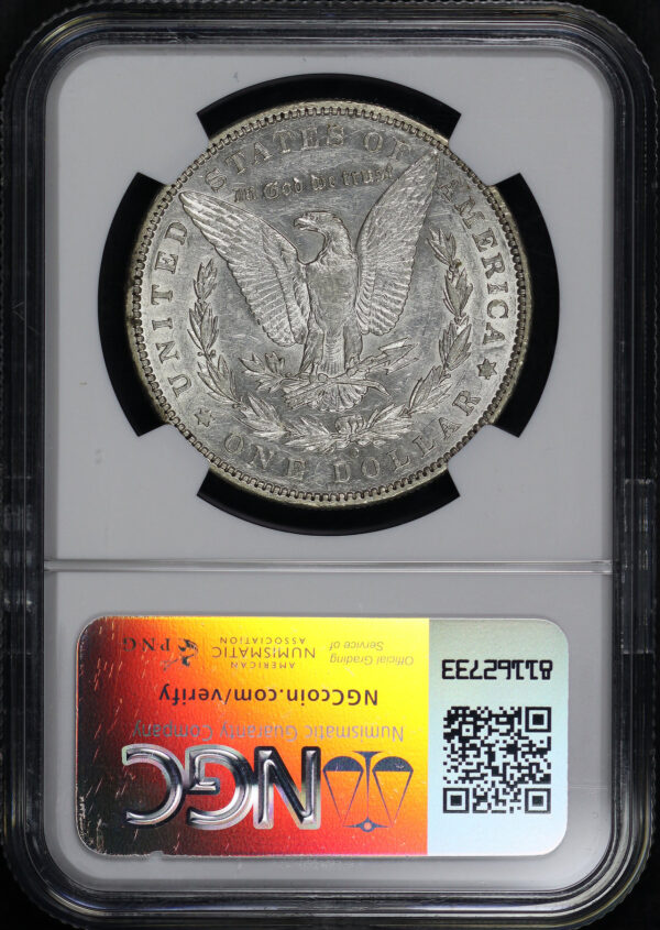 Reverse of this 1895-O Morgan Dollar NGC AU-55